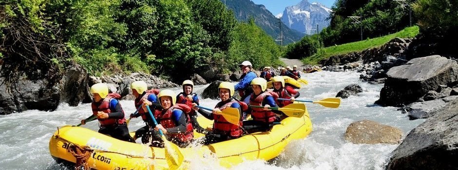 Things to do in Switzerland - rafting