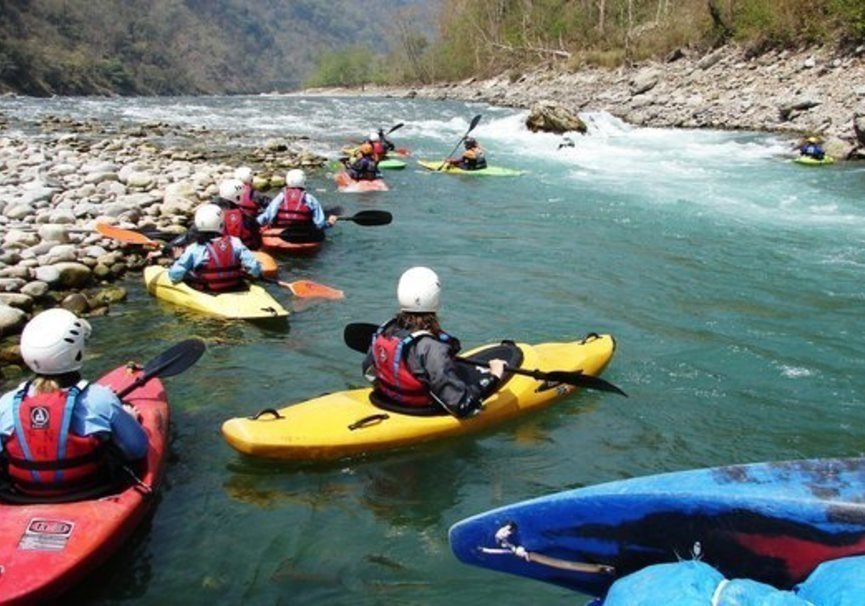 Nepal tour packages - kayaking
